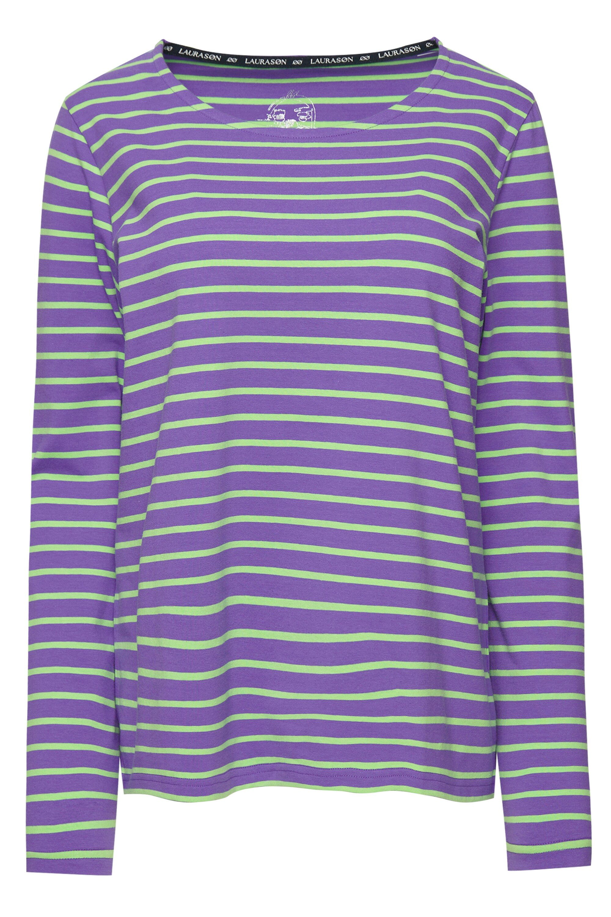 Laurasøn T-Shirt Ringelshirt Langarm Rundhals günstig online kaufen