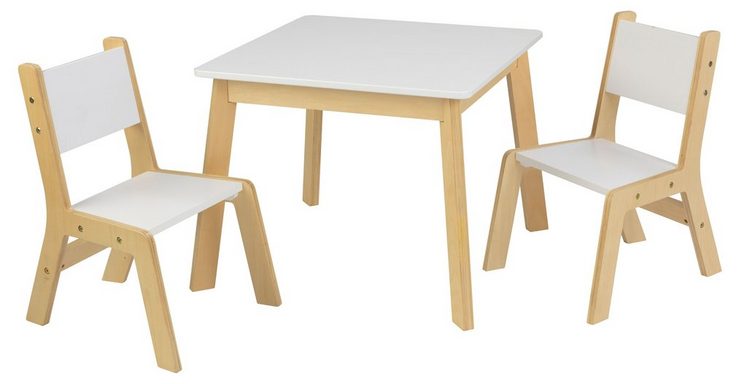 KidKraft Kindermöbel Moderner Tisch Mit 2 Stühlen