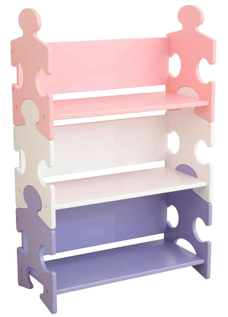 KidKraft® Bücherregal »Puzzle - Pastell«