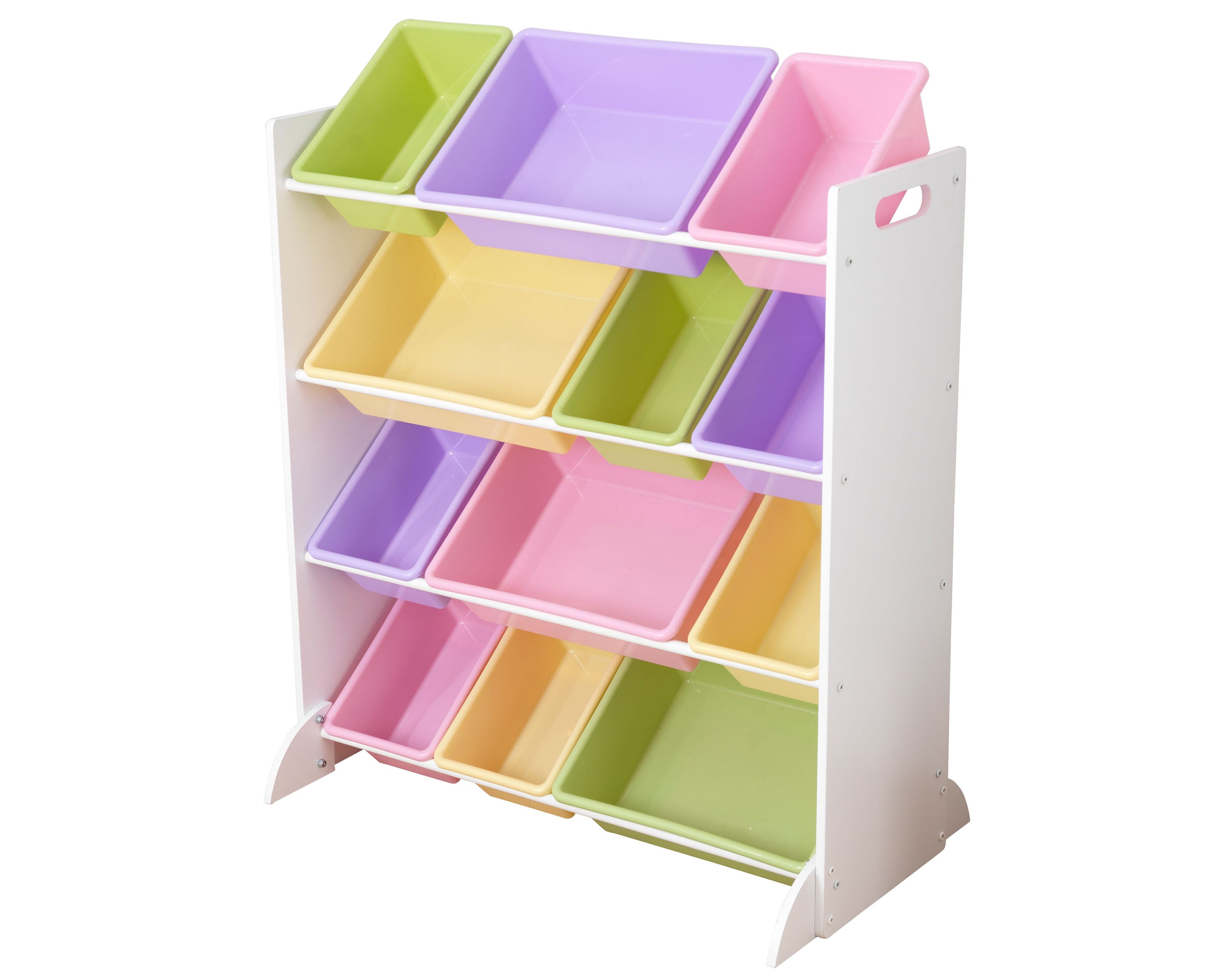 KidKraft® Regal mit Aufbewahrungsboxen für Kinderzimmer, weiß online