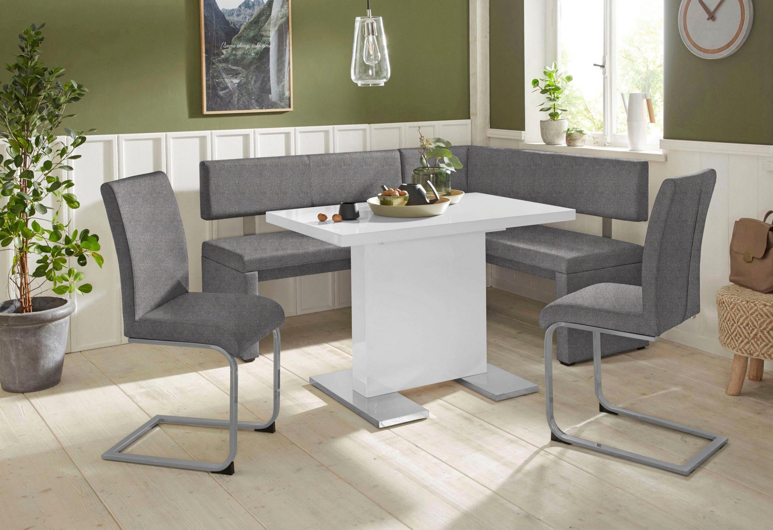 OTTO home Eckbank Charissa, in 3 Größen, verschiedene Qualitäten