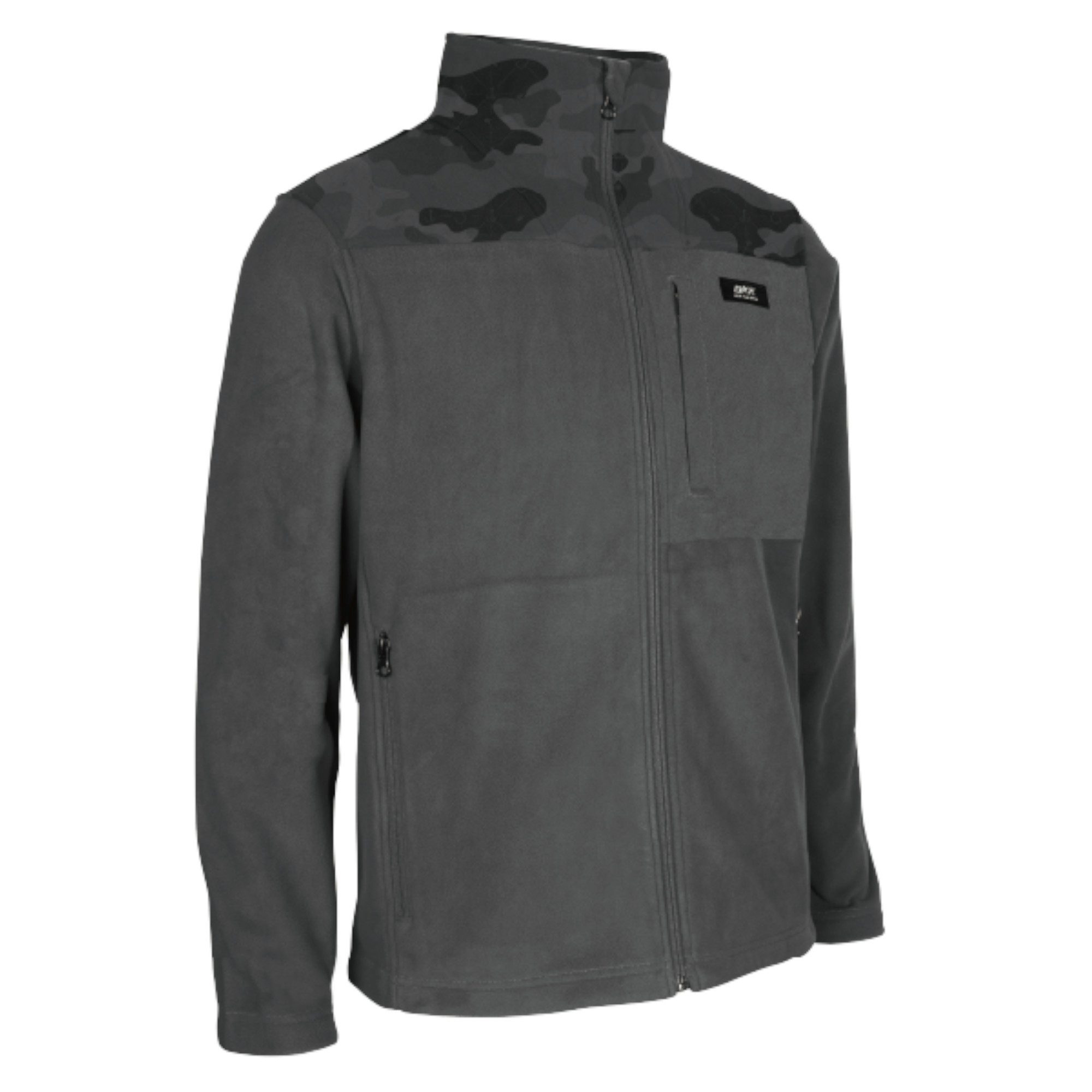 BKK Fleecejacke BKK Heavy Fleece-Grey/Camo