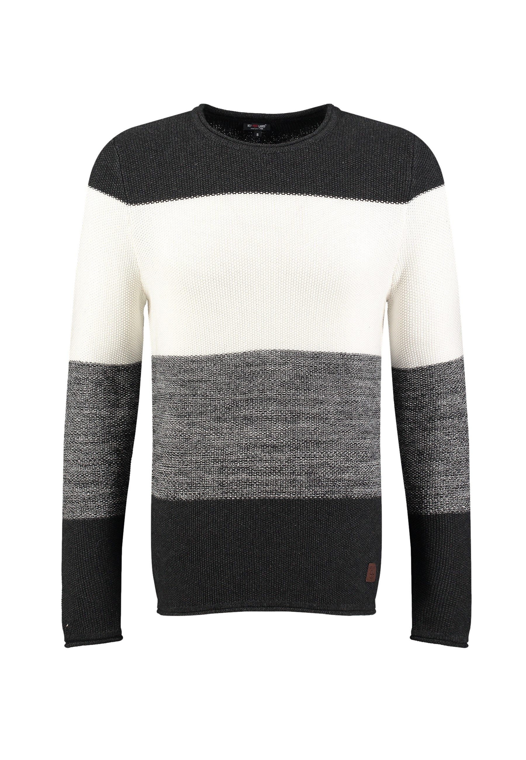 Key Largo Strickpullover Pullover KLJOGI Strickpullover R-Neck (1-tlg)