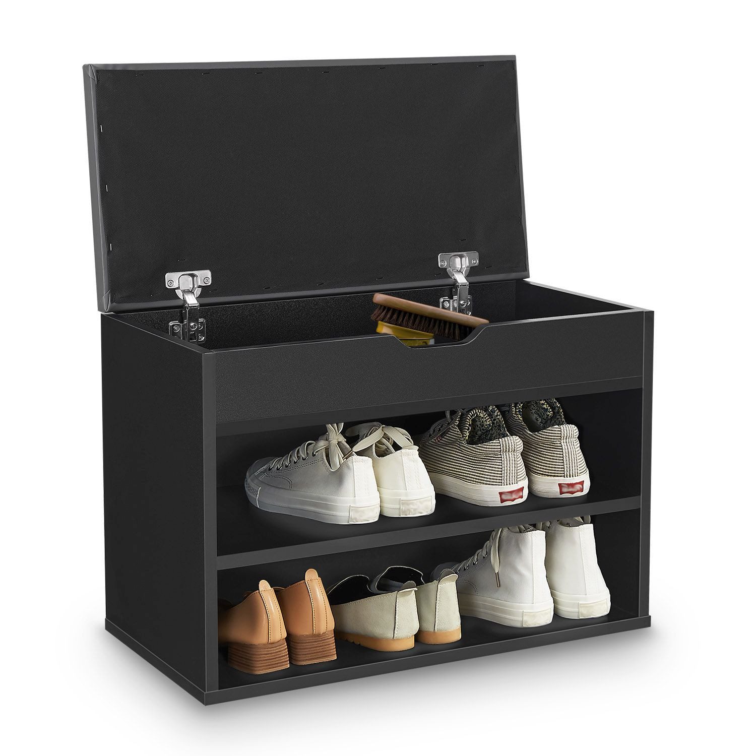 Juskys Schuhregal, mit Klappdeckel, für 6 günstig online kaufen