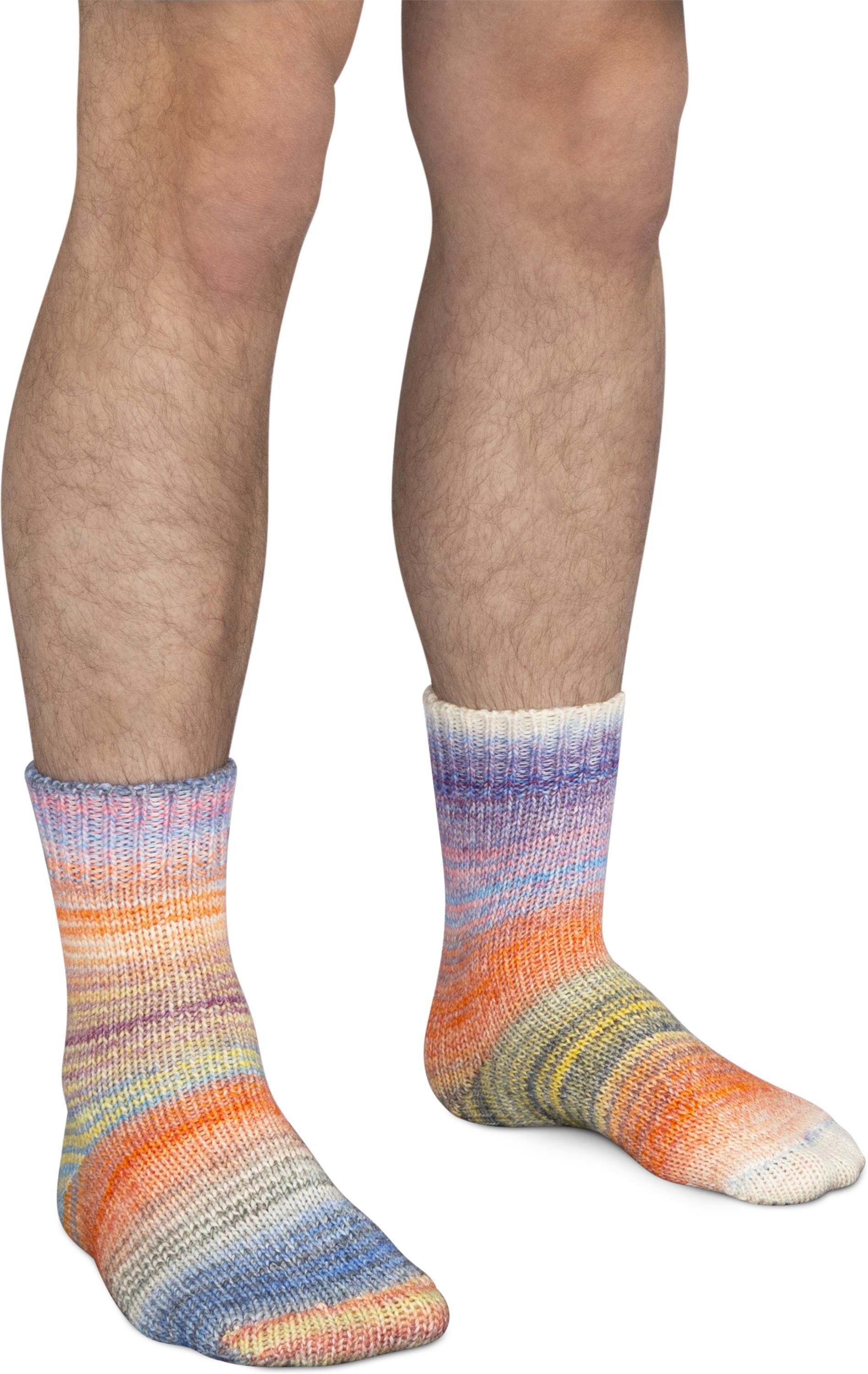 normani Thermosocken 2 Paar Skandinavische Wollsocken mit Umschlag (2 Paar) hochwertige Qualitätssocken mit hohem Wollanteil
