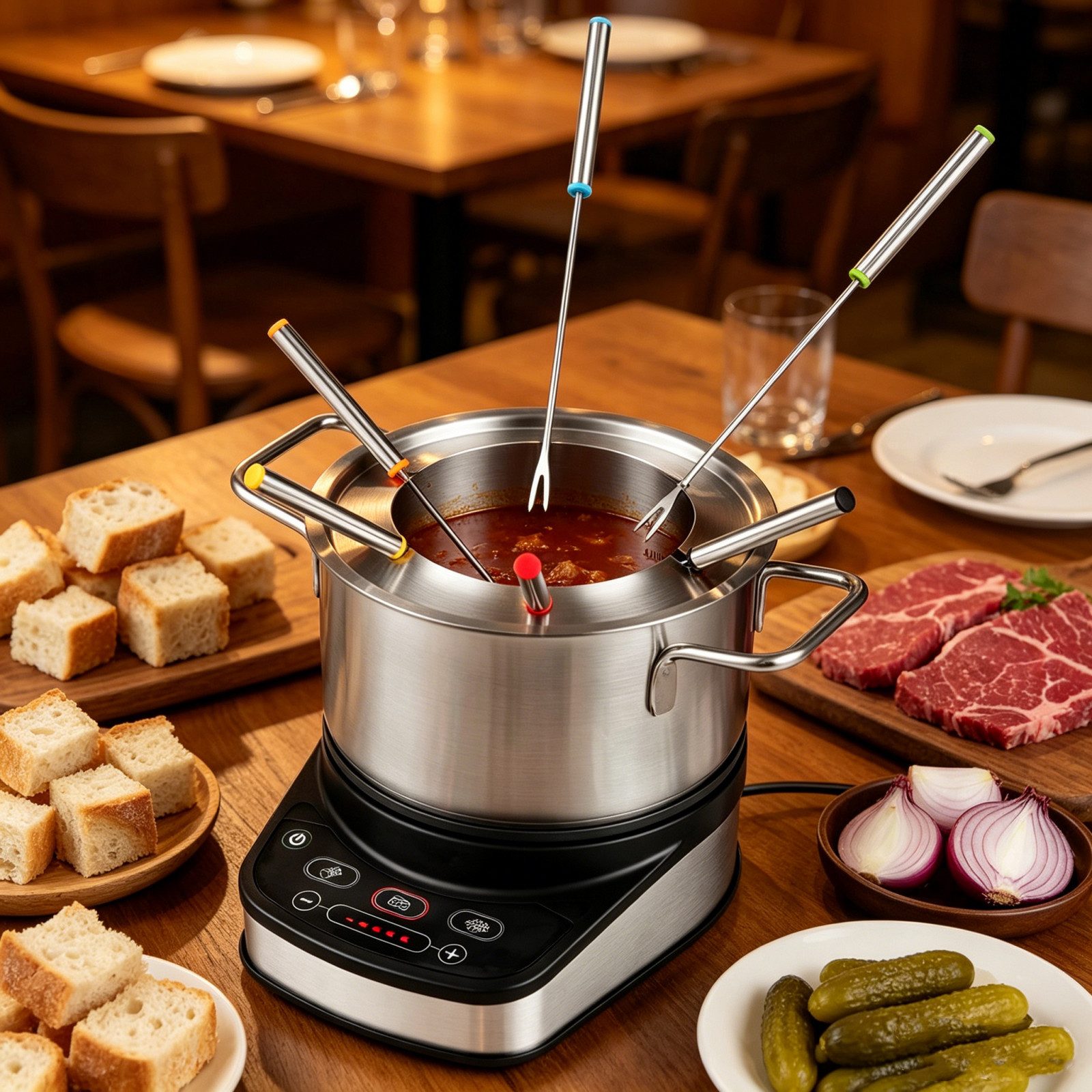 KOMFOTTEU Elektro-Fondue