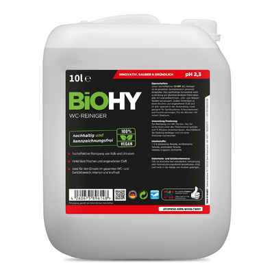 BiOHY WC-Reiniger 1 x 10 Liter Kanister WC-Reiniger (1-St)