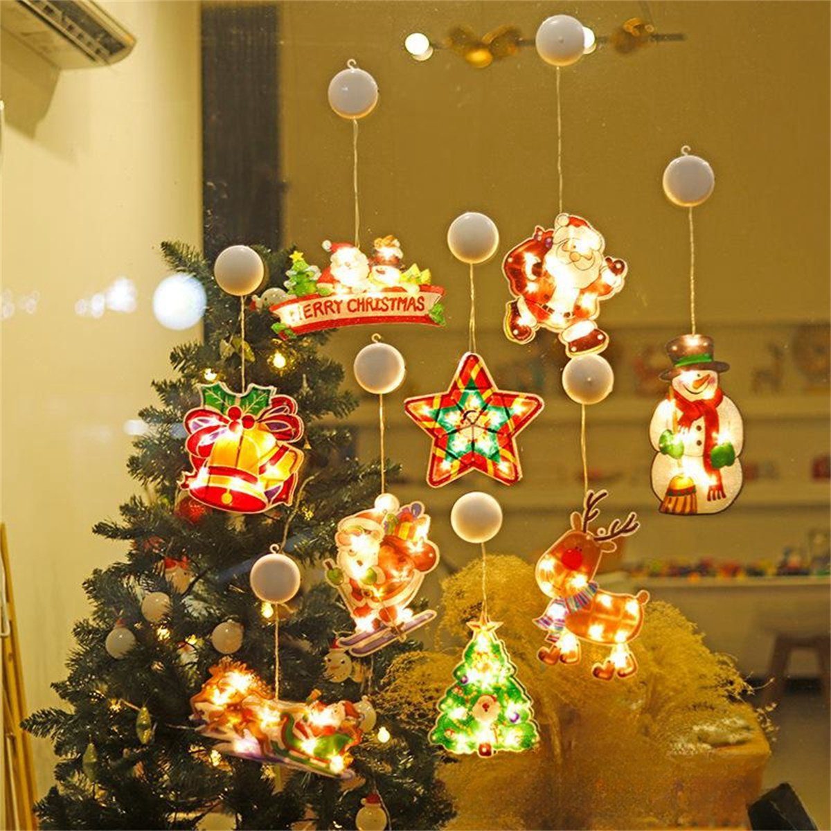 schmücken LED-Lichterkette selected LED-Weihnachtsdekorationslichter können carefully Weihnachtsbaum den