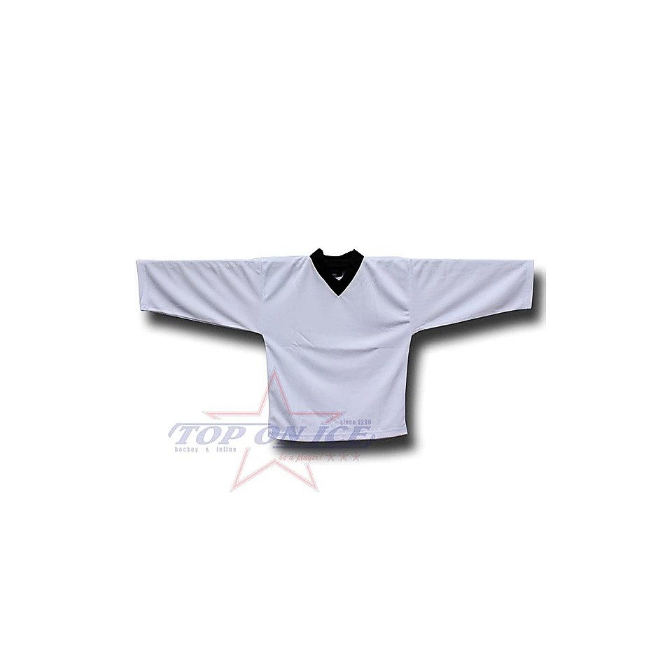STEEL Eishockeytrikot Trainingstrikot Steel Weiss