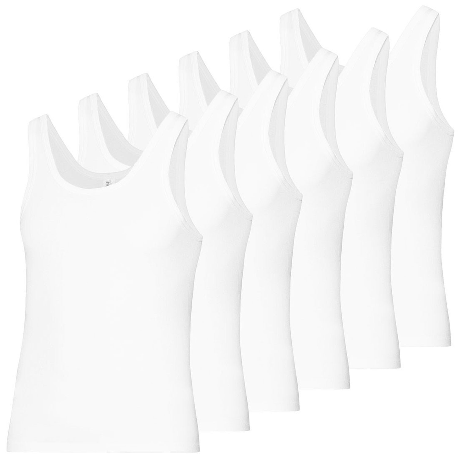 ESGE - Die Wäsche-Macher Unterhemd Feinripp (6er Pack, 6-St) im 6er Pack