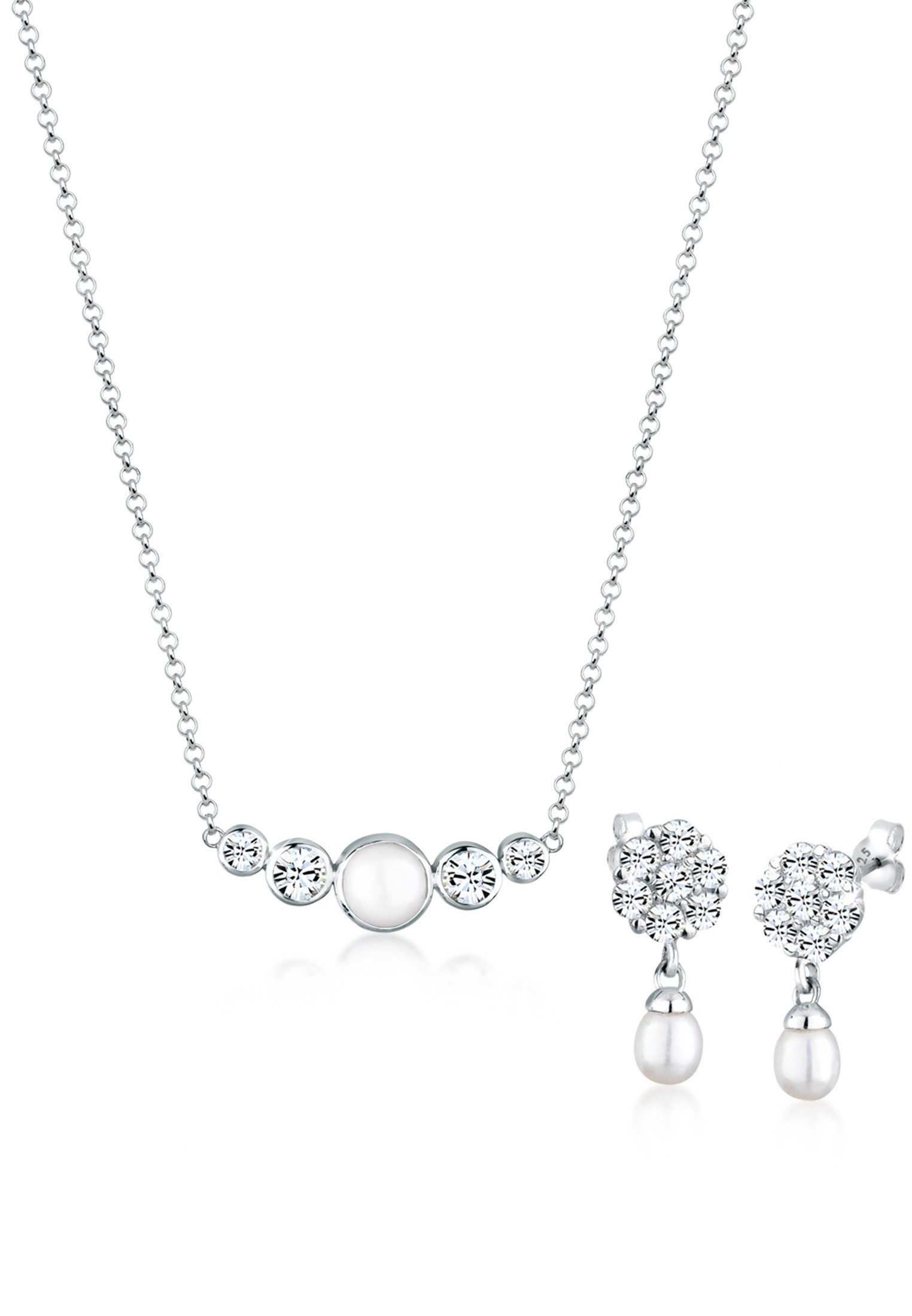 Elli Premium Schmuckset mit Perle und günstig online kaufen