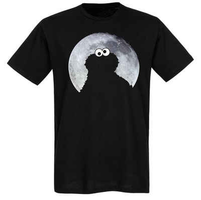 Sesamstrasse T-Shirt Cookie Monster Moonnight