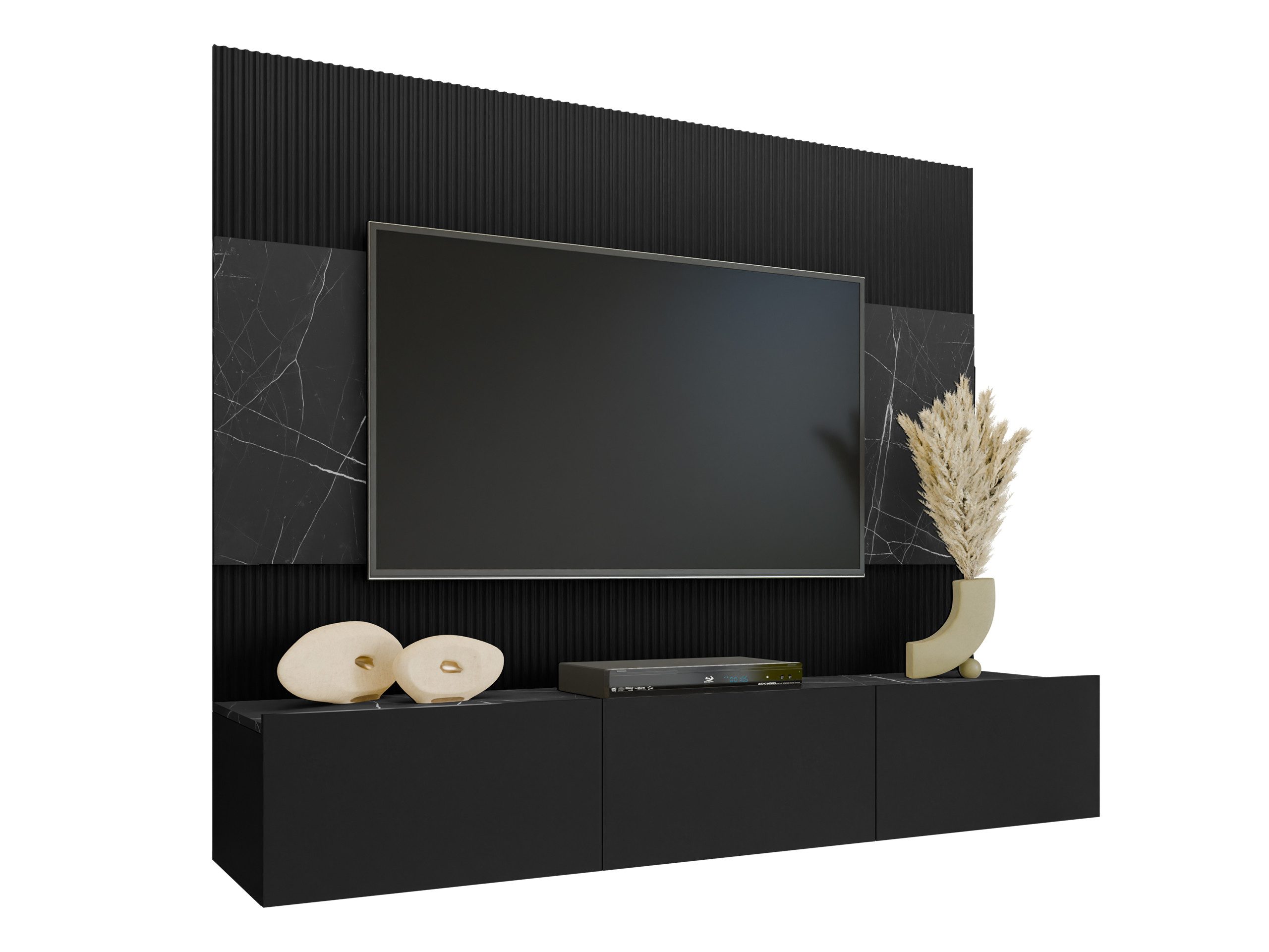 MIRJAN24 Wohnwand Deromi III, (2er-Set, TV-Lowboard), günstig online kaufen