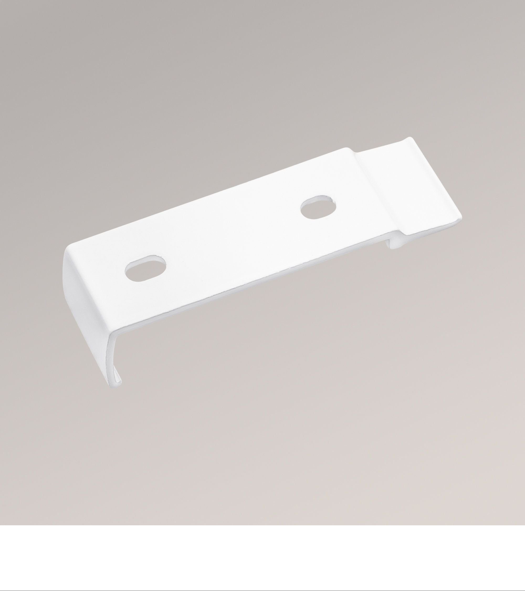 Gardinenbefestigungen Ersatzteile Deckenclip 4-spurig, WINDOW FASHION AG, (1-St), HxB 16x20mm weiß | Gardinenstangenhalter
