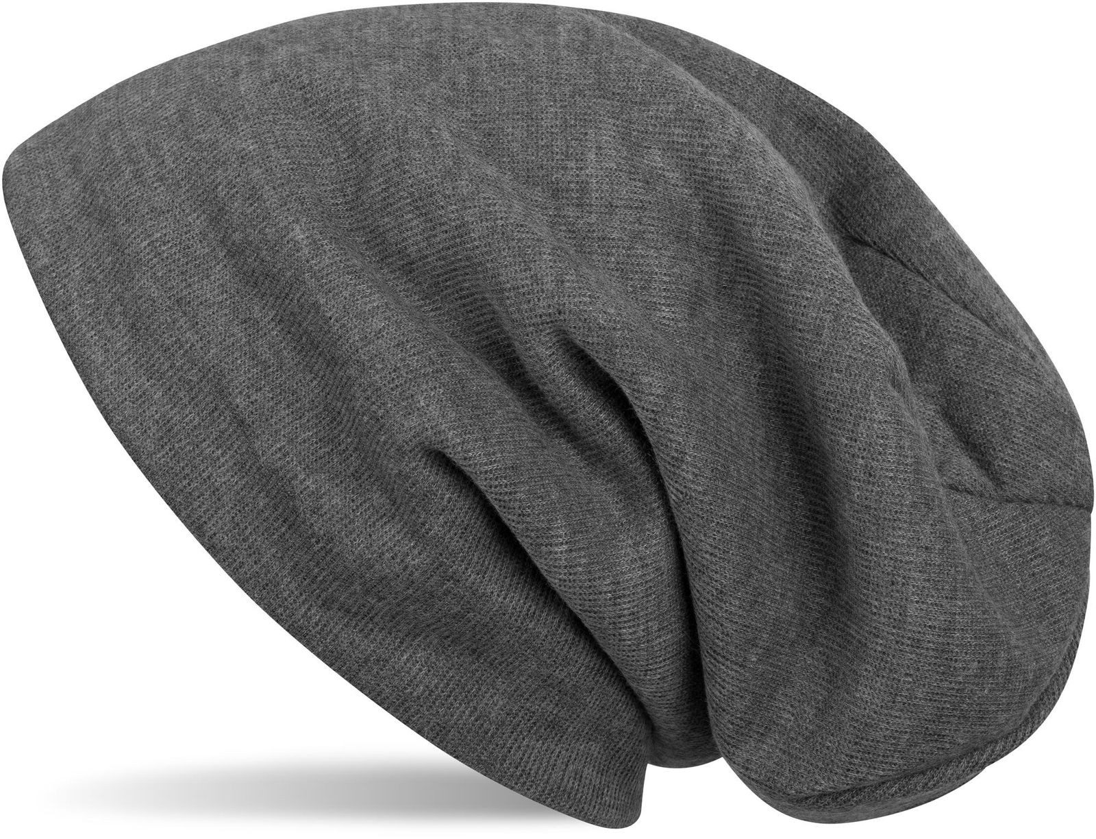 Strickmütze Feinstrick Beanie Unifarben