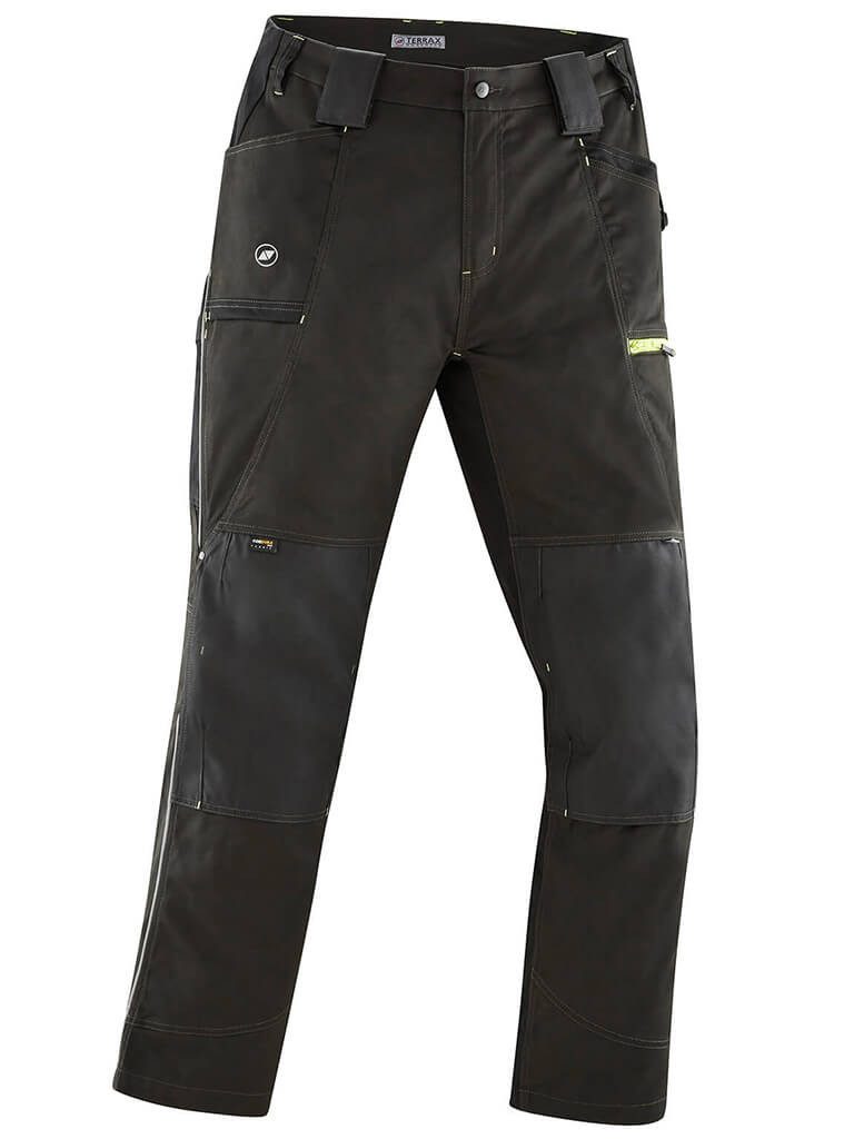 Terrax Workwear Arbeitshose Herren Arbeits-Bundhose in schmaler Form mit re günstig online kaufen