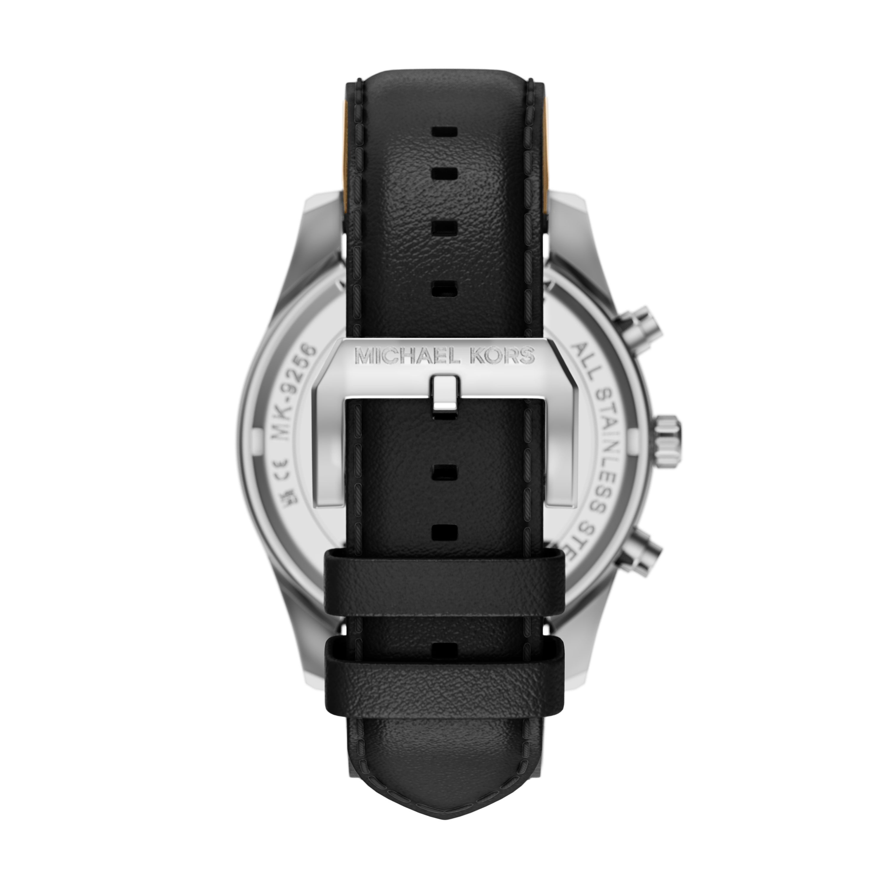 MICHAEL KORS Chronograph LEXINGTON MK9256, Quarzuhr, Armbanduhr, Herrenuhr, Lederarmband, analog, Tag