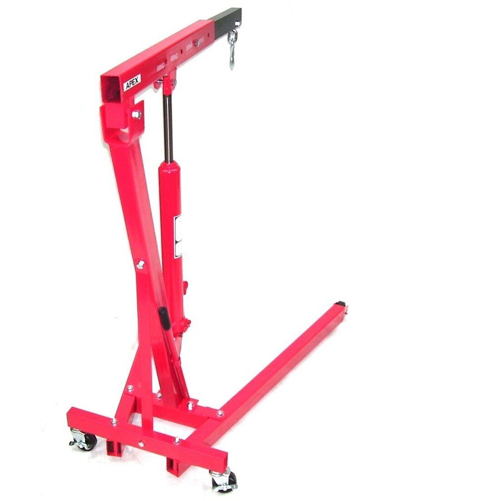 Apex Werkstattkran Werkstattkran 500kg Motorheber 06191 Motorkran Getriebekran Faulenzer