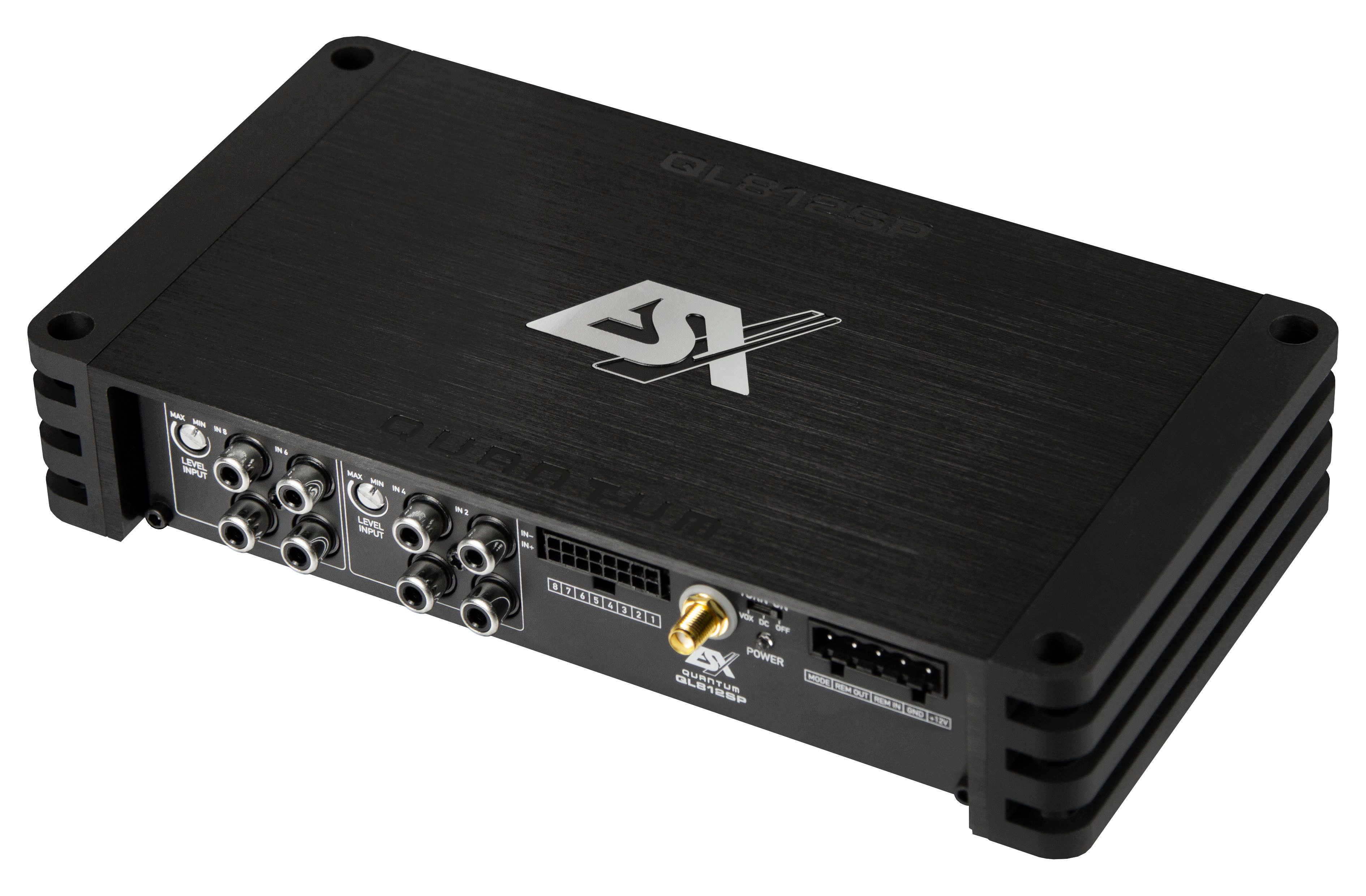 ESX Equalizer ESX QUANTUM QL812SP Digitaler 12-Kanal Soundprozessor DSP