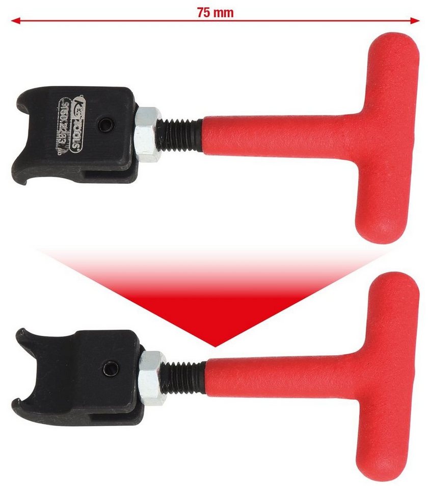 Thumbnail - KS Tools Gabel- und Ringschlüssel Spezial-Lösewerkzeug für HENN®-Schellen (150.2233)