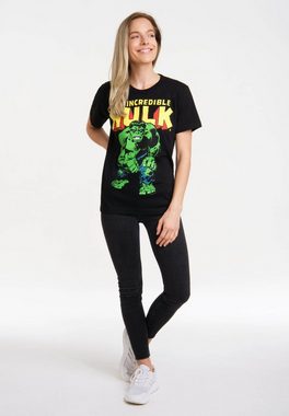 LOGOSHIRT T-Shirt Marvel Comics - Hulk mit lizenziertem Print