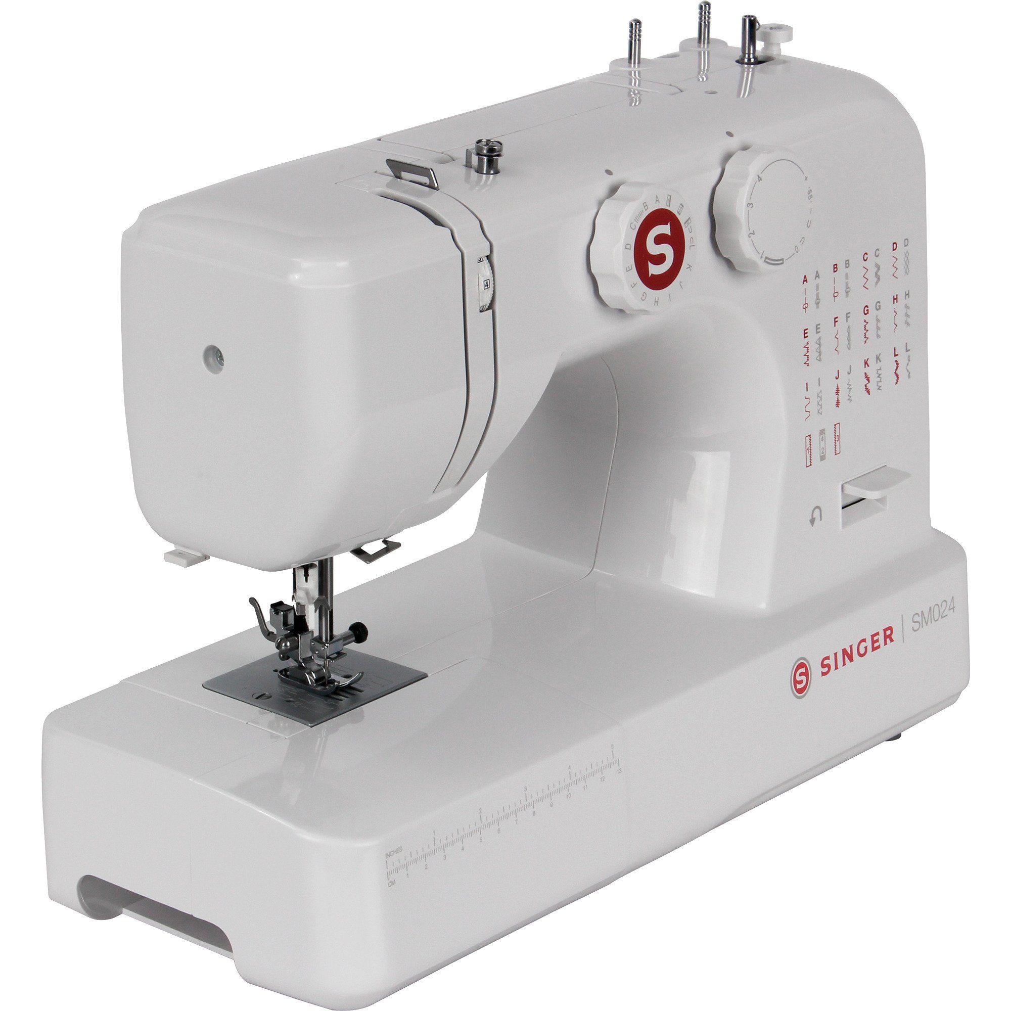 Singer Nähmaschine SM024, Funktionen Elektronischer Fußanlasser