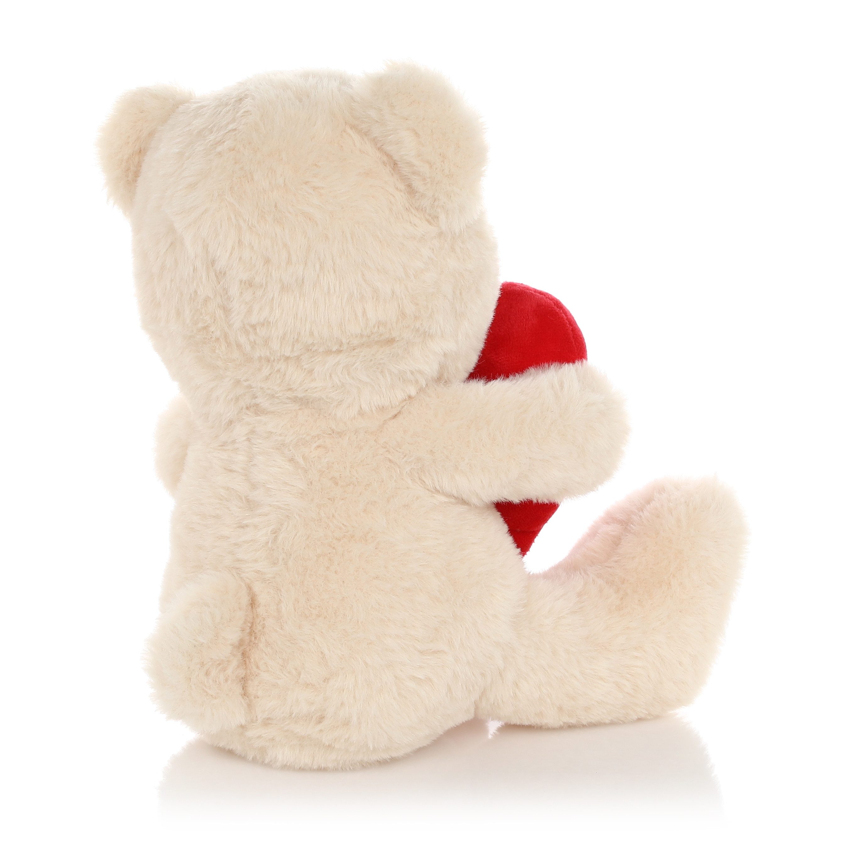 Little Lino Kuscheltier Teddybär Plüschbär mit Herz, Ideales Geschenk zum Geburtstag, Valentinstag oder Jahrestag