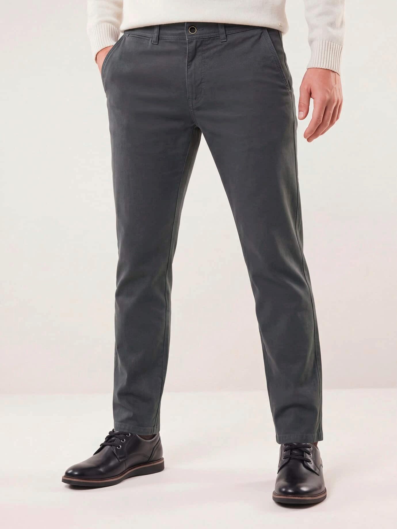 Walbusch Chinohose Herren Chino aus Baumwollstretch Modern fit, modern