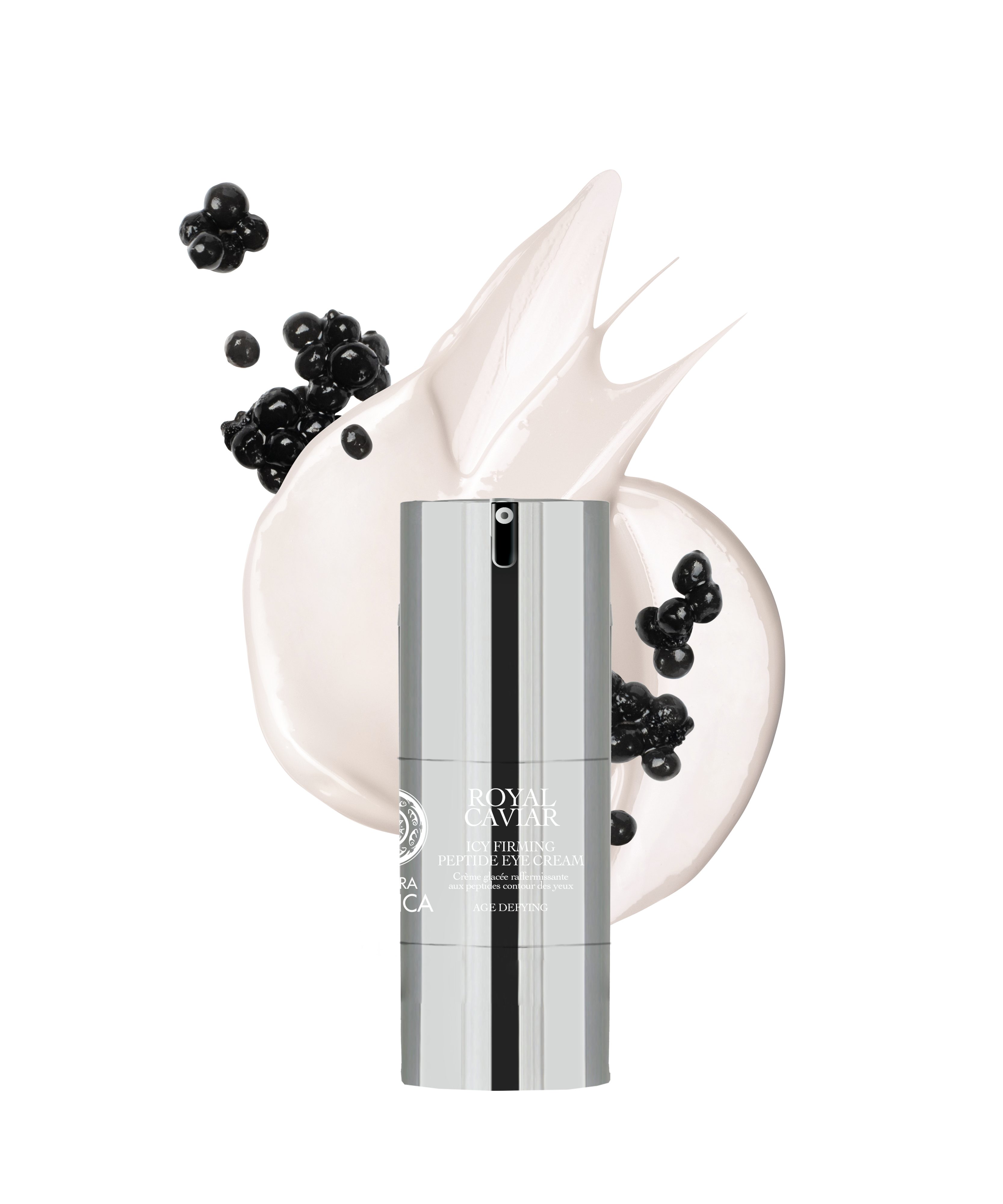 Natura Siberica Anti-Aging-Augencreme Royal Caviar Icy Firming Eye Cream, 15 ml