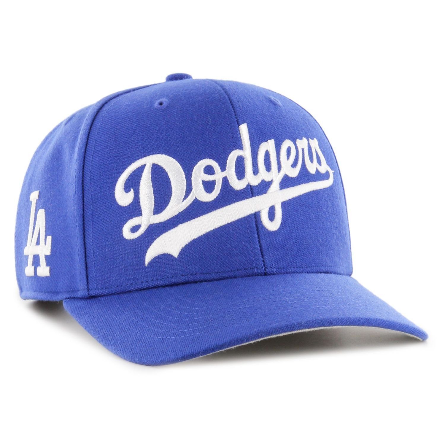 '47 Brand Snapback Cap Deep Profile ZONE SCRIPT Los Angeles Dodgers