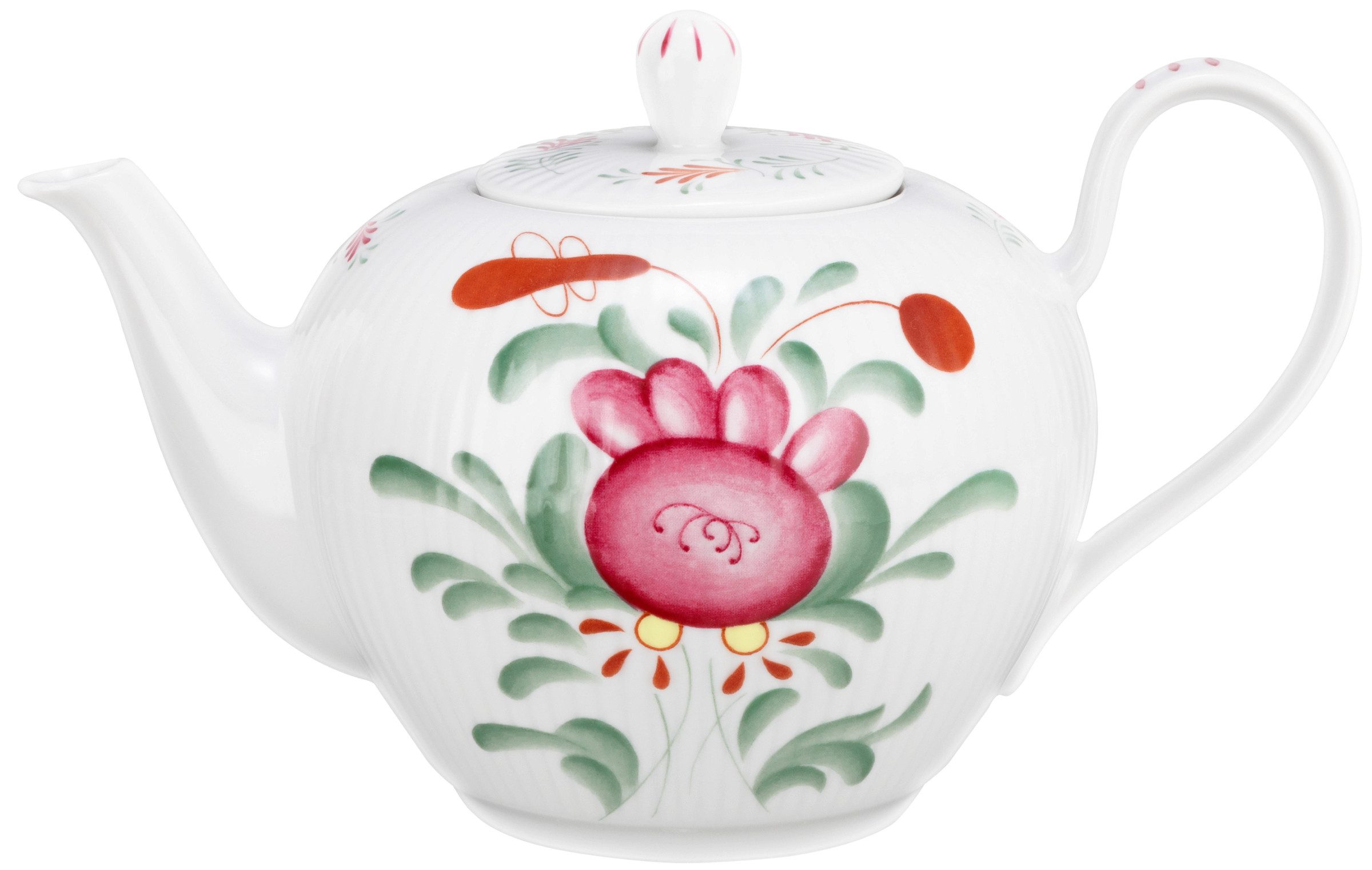 Seltmann Weiden Kanne Amina Ostfriesenrose, 1,5 l, (1-St), Kaffeekanne, Teekanne mit Relief