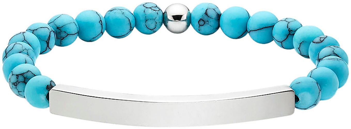 Aniston JEWELRY & WATCHES Armband Schmuck Geschenk flexibles Armband, mit Aventurin oder Türkis-Imitat