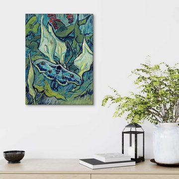 Posterlounge Leinwandbild Vincent van Gogh, Totenkopf-Motte, Wohnzimmer Malerei