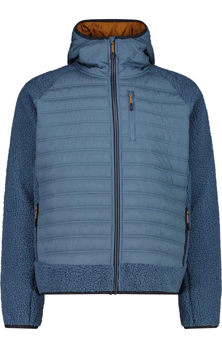 CMP Longsleeve MAN JACKET HYBRID FIX HOOD AVIO