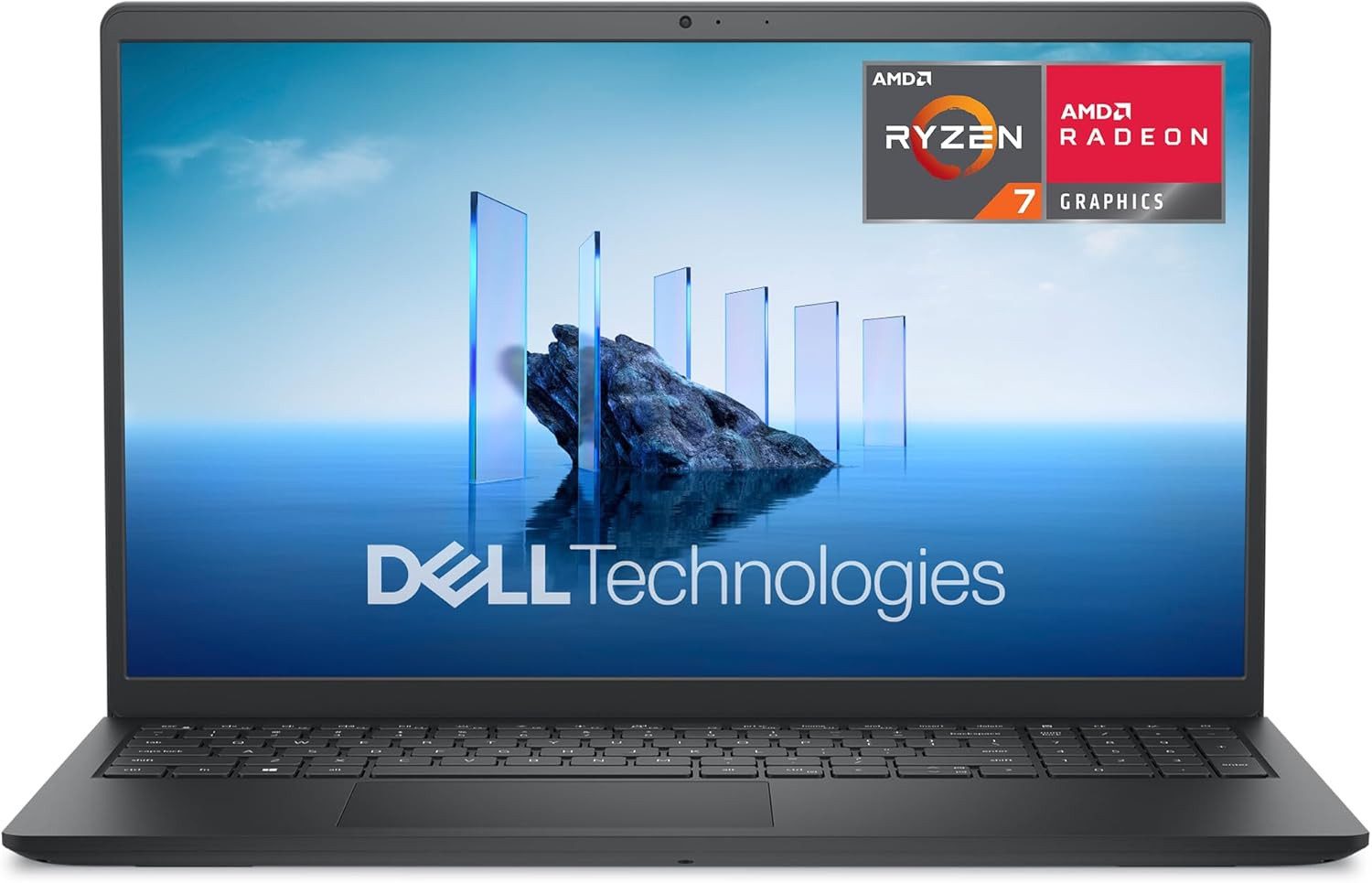 Dell Laptop AMD Ryzen 7 7730U, 4.5 GHz 16GB, 1TB SSD, 120Hz Notebook (39,6 cm/15.6 Zoll, AMD Ryzen 7 7730U, AMD Radeon Graphics, 16 GB, 1000 GB SSD, SD-Kartenleser, Anti-Glare, 120 Hz Display)