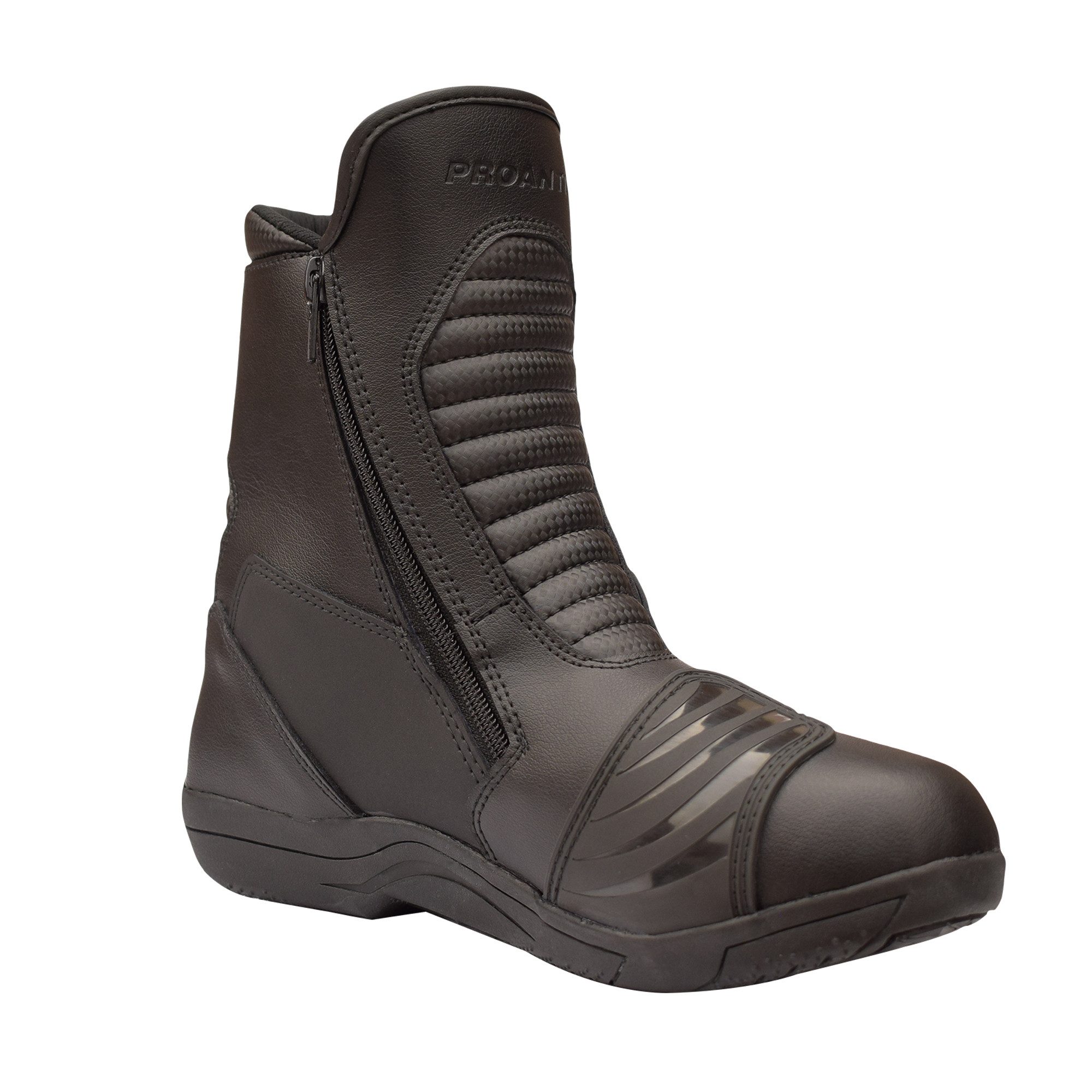 PROANTI PROANTI Motorradschuhe Leder – Wasserdichte Touring Stiefel Motorradstiefel