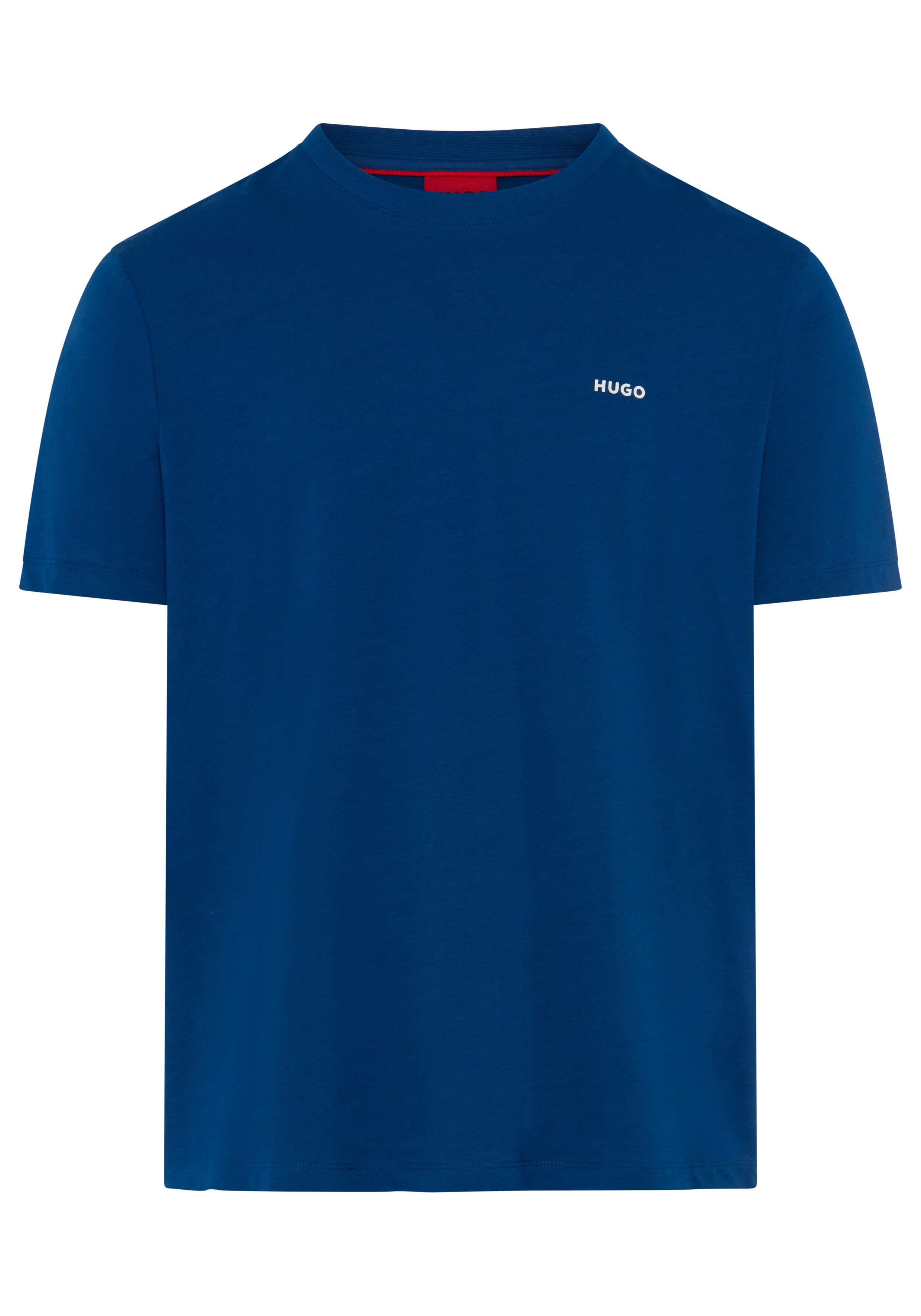 HUGO T-Shirt Dero Rundhalsausschnitt, Regular Fit, Basic Must Have