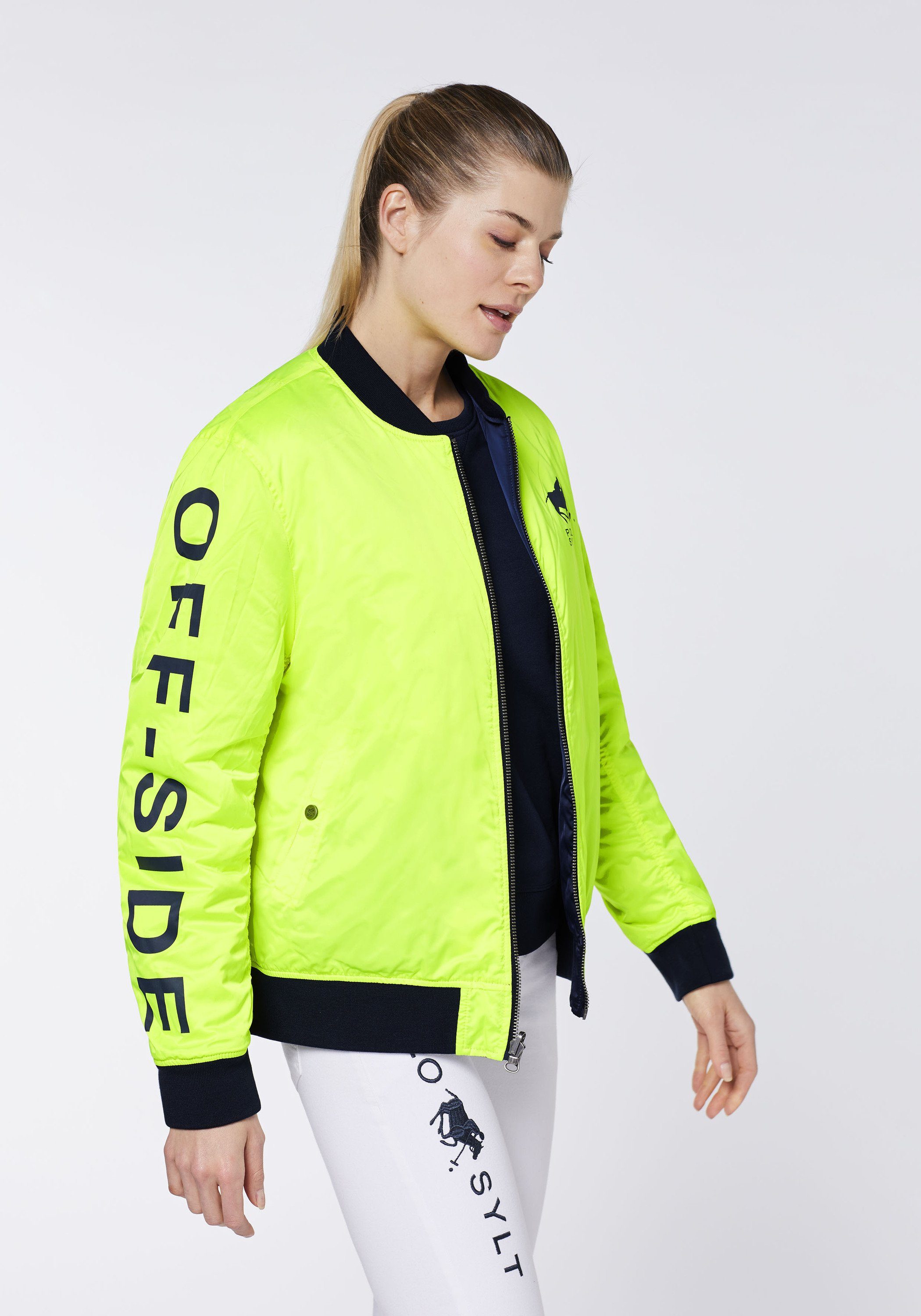 Polo Sylt Blouson mit Wende-Funktion und Logo-Akzent