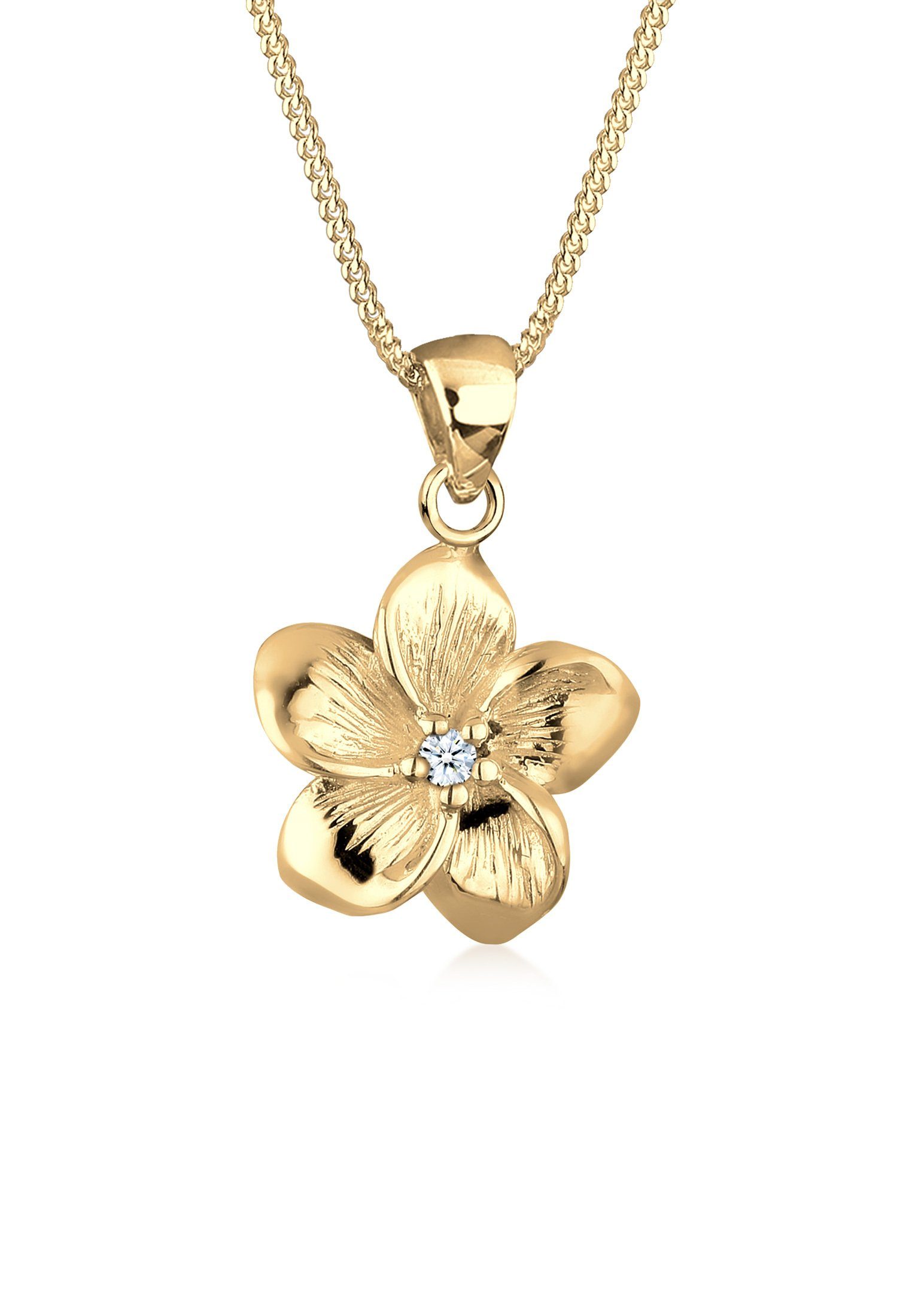 Elli DIAMONDS Kette mit Anhänger Frangipani günstig online kaufen