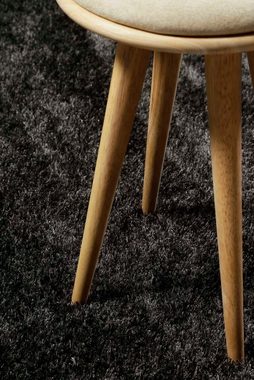Hochflor-Teppich Swagger Shag, Esprit, rechteckig, Höhe: 30 mm, Wohnzimmer, Schlafzimmer, uni, waschbar, Antirutsch, gekettelt
