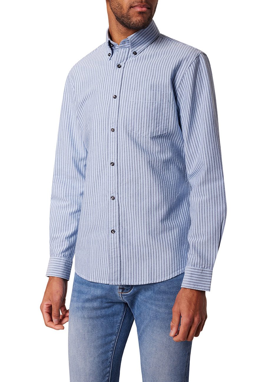 Pierre Cardin Streifenhemd, mit Button-Down-Kragen - Modern Fit günstig online kaufen
