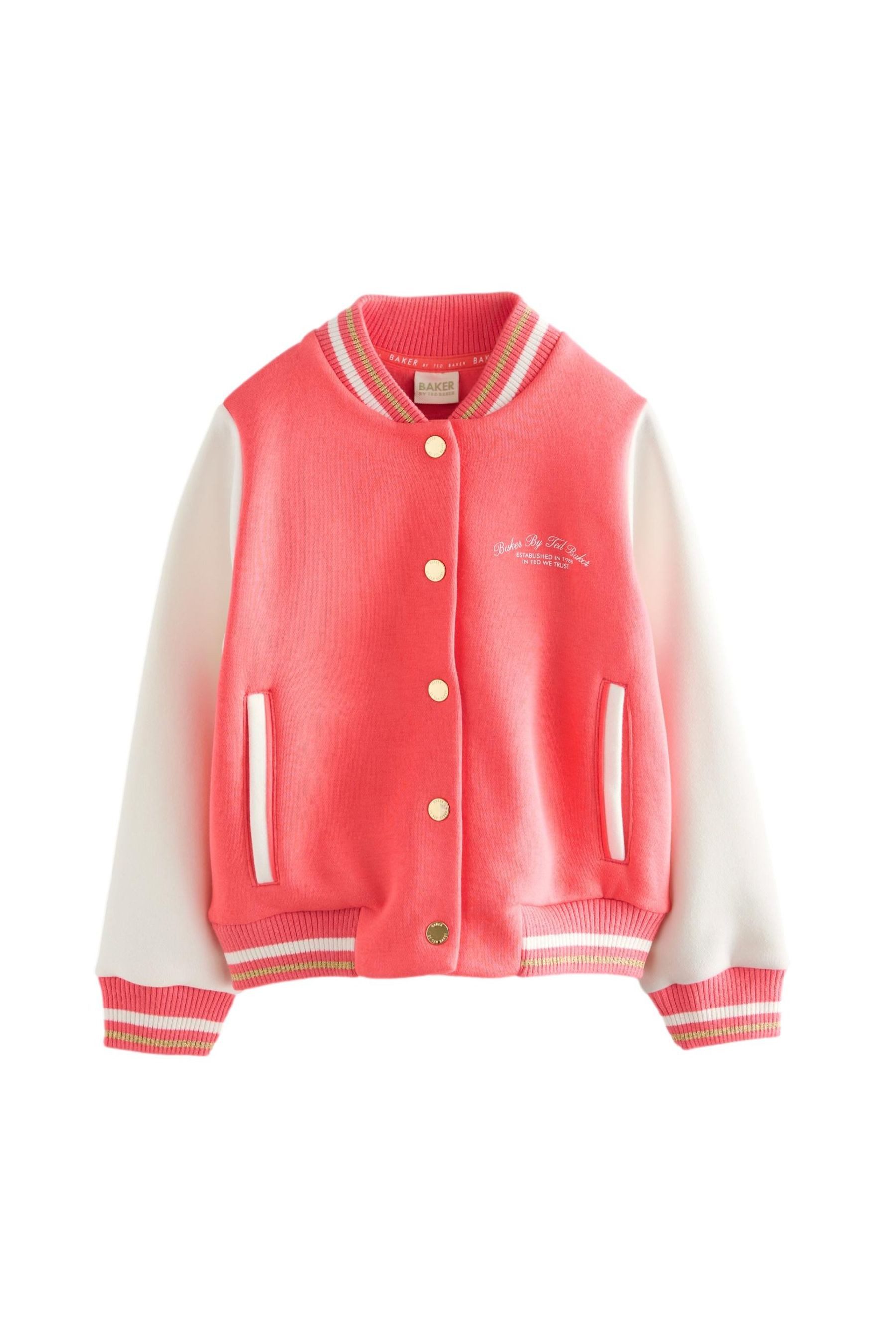 Bomberjacke Baker by Ted Baker Varsity-Bomberjacke mit Print