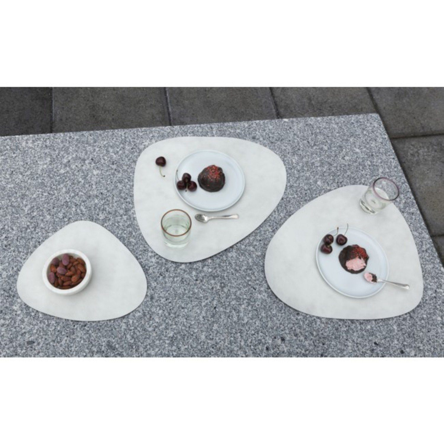 LIND DNA Platzset Tischset Curve S 24x28cm Buffalo natur 981108 – Bild 5 von 5