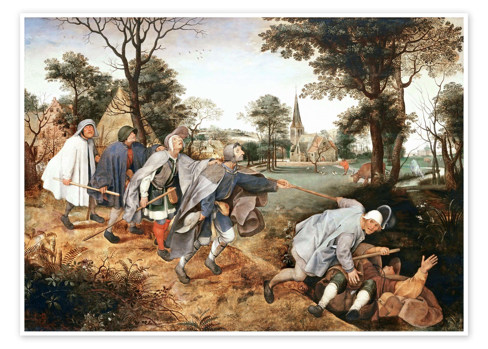 Poster Pieter Brueghel d.Ä.