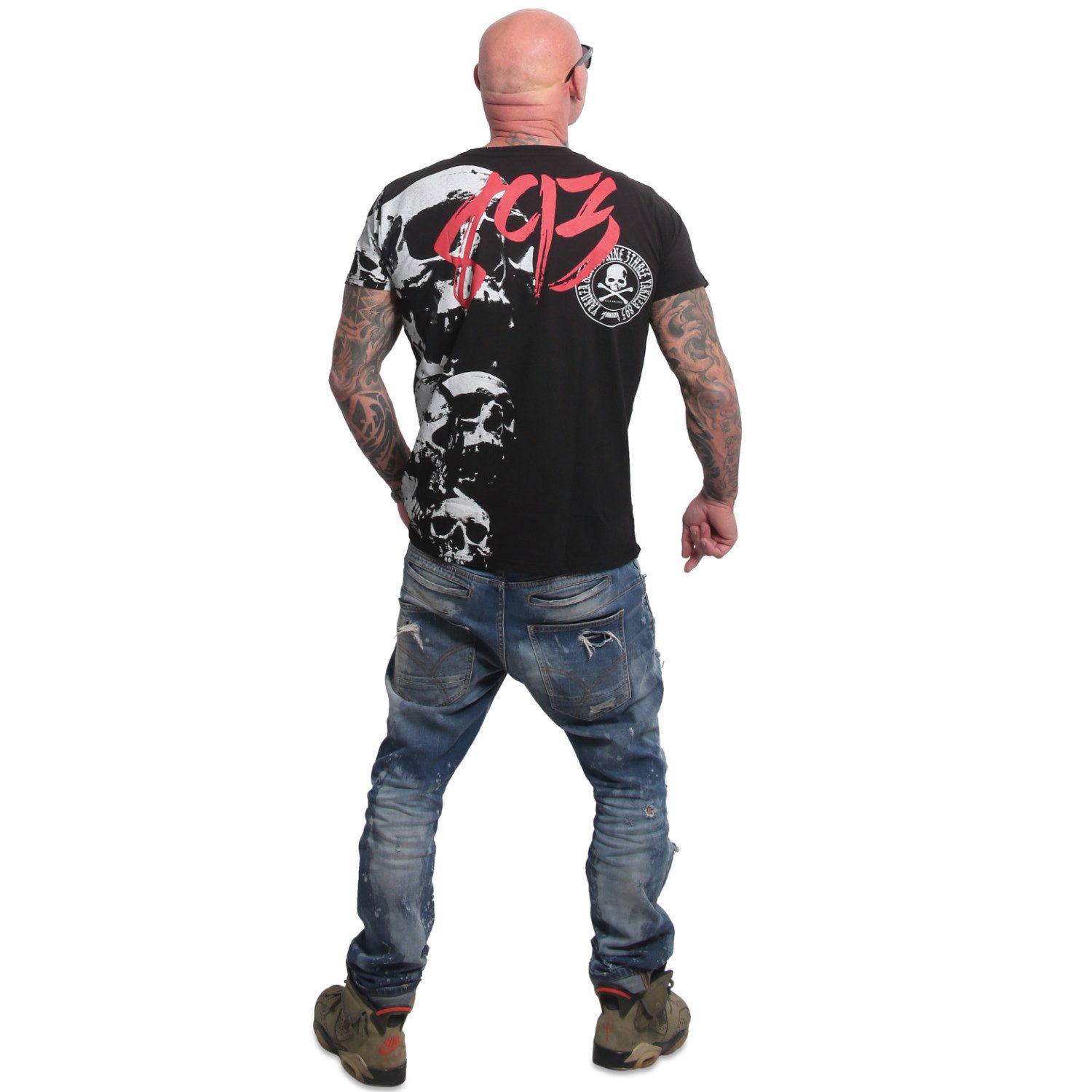 YAKUZA T-Shirt Skull Theme – Bild 4 von 5