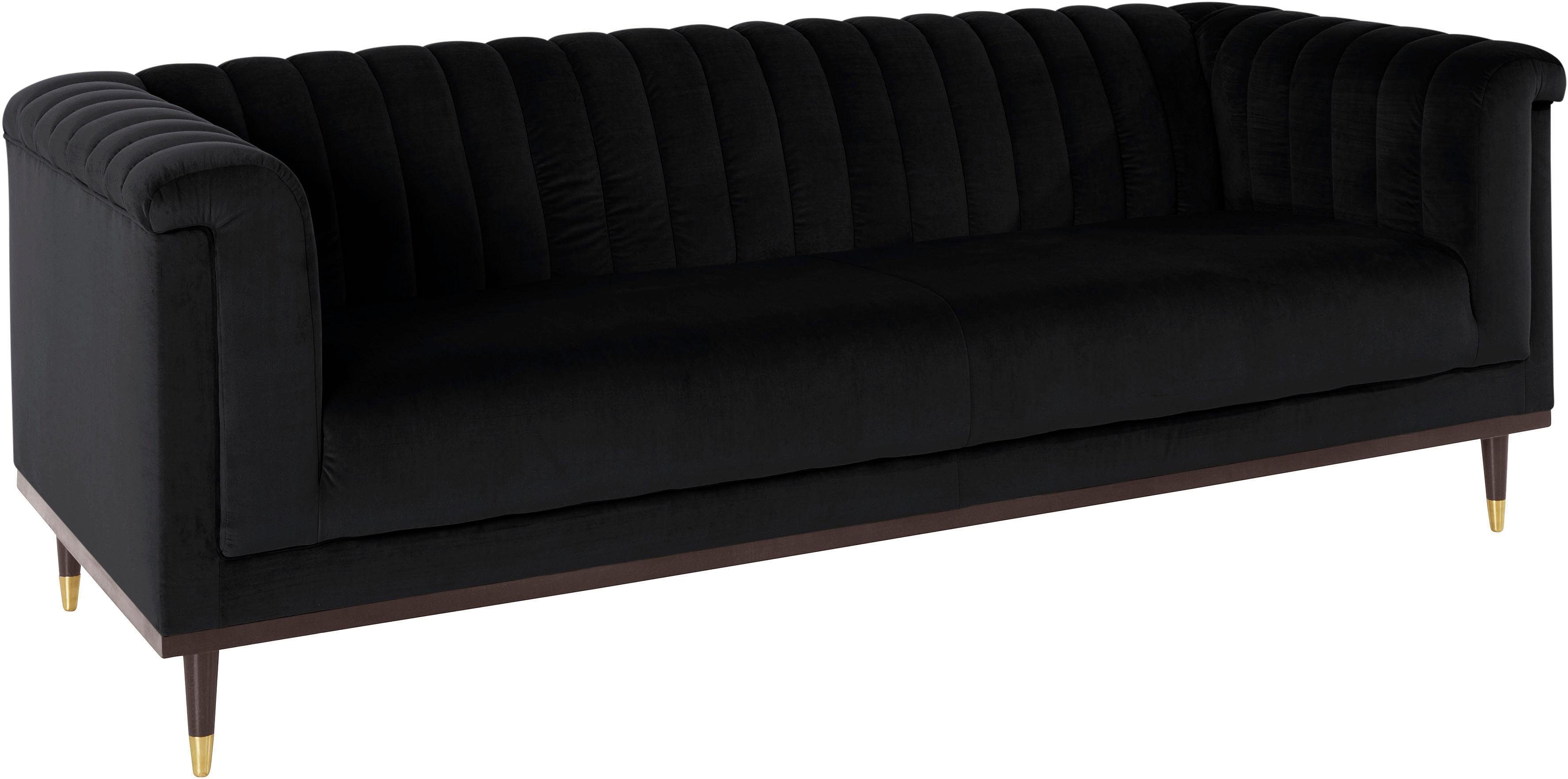 Home affaire 3-Sitzer Chamby, mit Holzrahmen unten und Steppung im Lehnenbereich. Reduzierter Preis € 899,99. Unverbindliche Preisempfehlung € 969,99