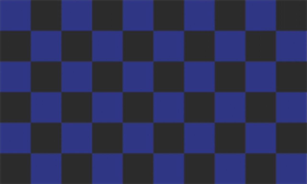 80 Schwarz Blau Karo flaggenmeer Flagge g/m²
