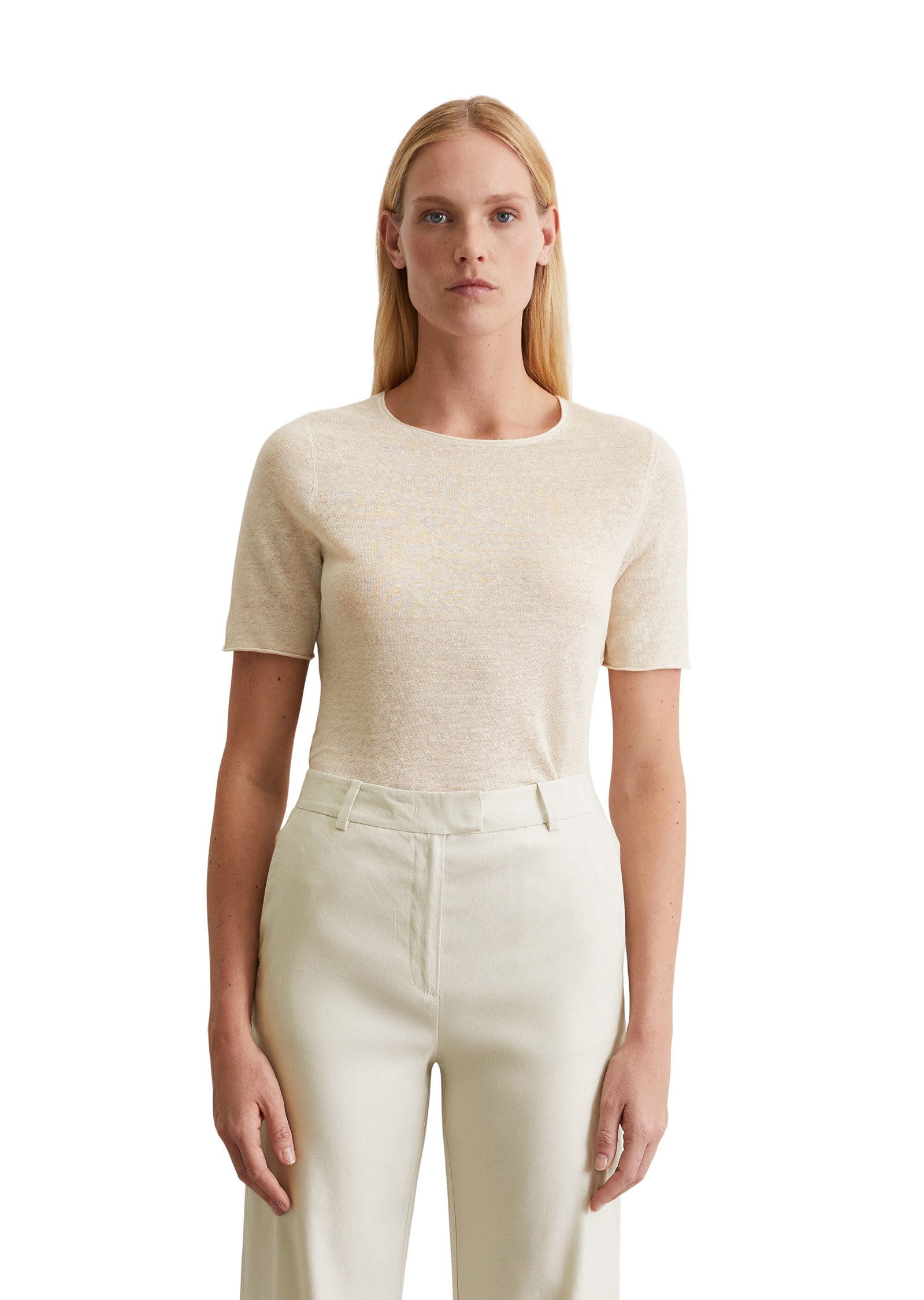 Marc O'Polo Strickpullover aus reinem Leinen günstig online kaufen