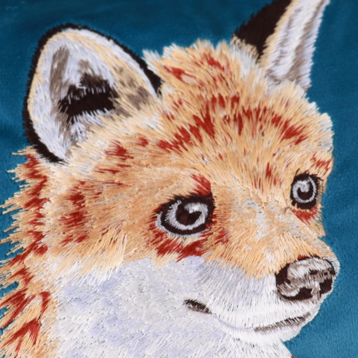 Wrendale Dekokissen Wrendale Designs besticktes Kissen Fuchs Daydreamer