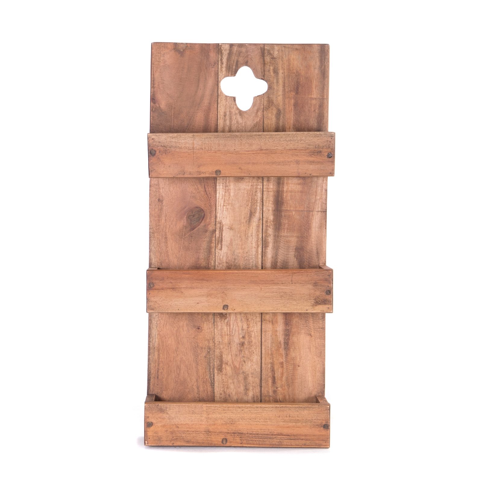 DESIGN DELIGHTS Wandregal WANDREGAL "DAYA", Massivholz, 65 cm, Holzregal mi günstig online kaufen